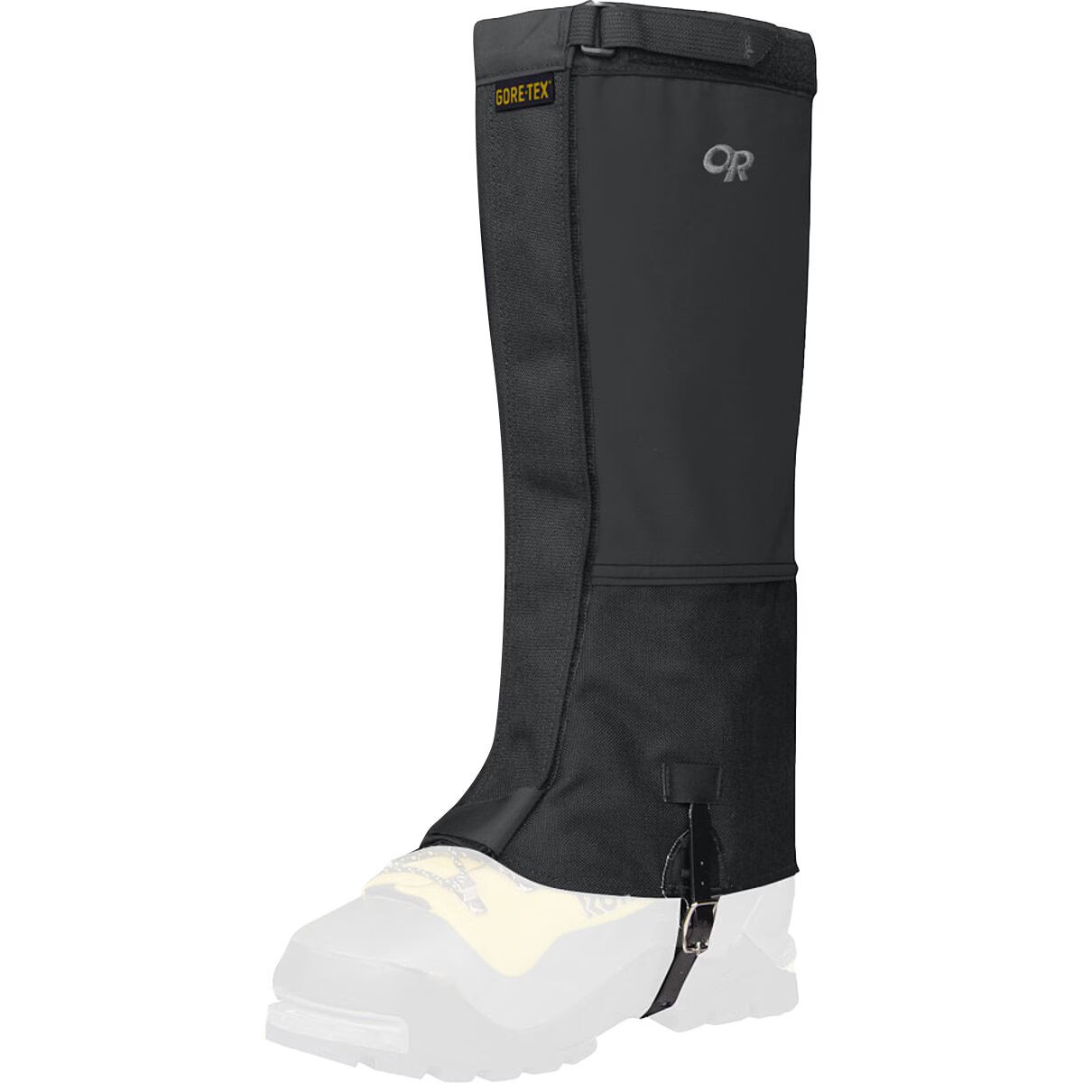 Outdoor Research Expedition Crocodile Gaiter Black, S | Backcountry