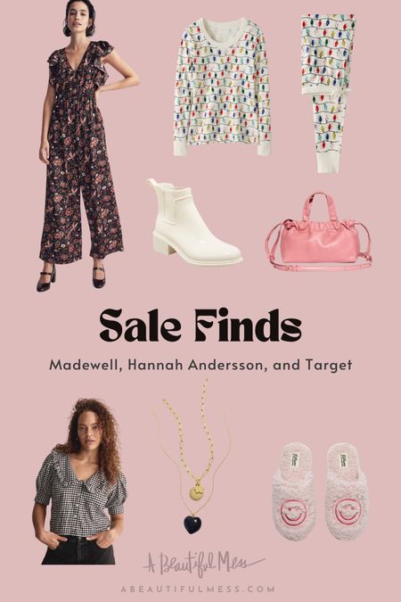 Sale finds from Madewell, Hannah Andersson, and Target! 

#LTKunder50 #LTKsalealert #LTKstyletip