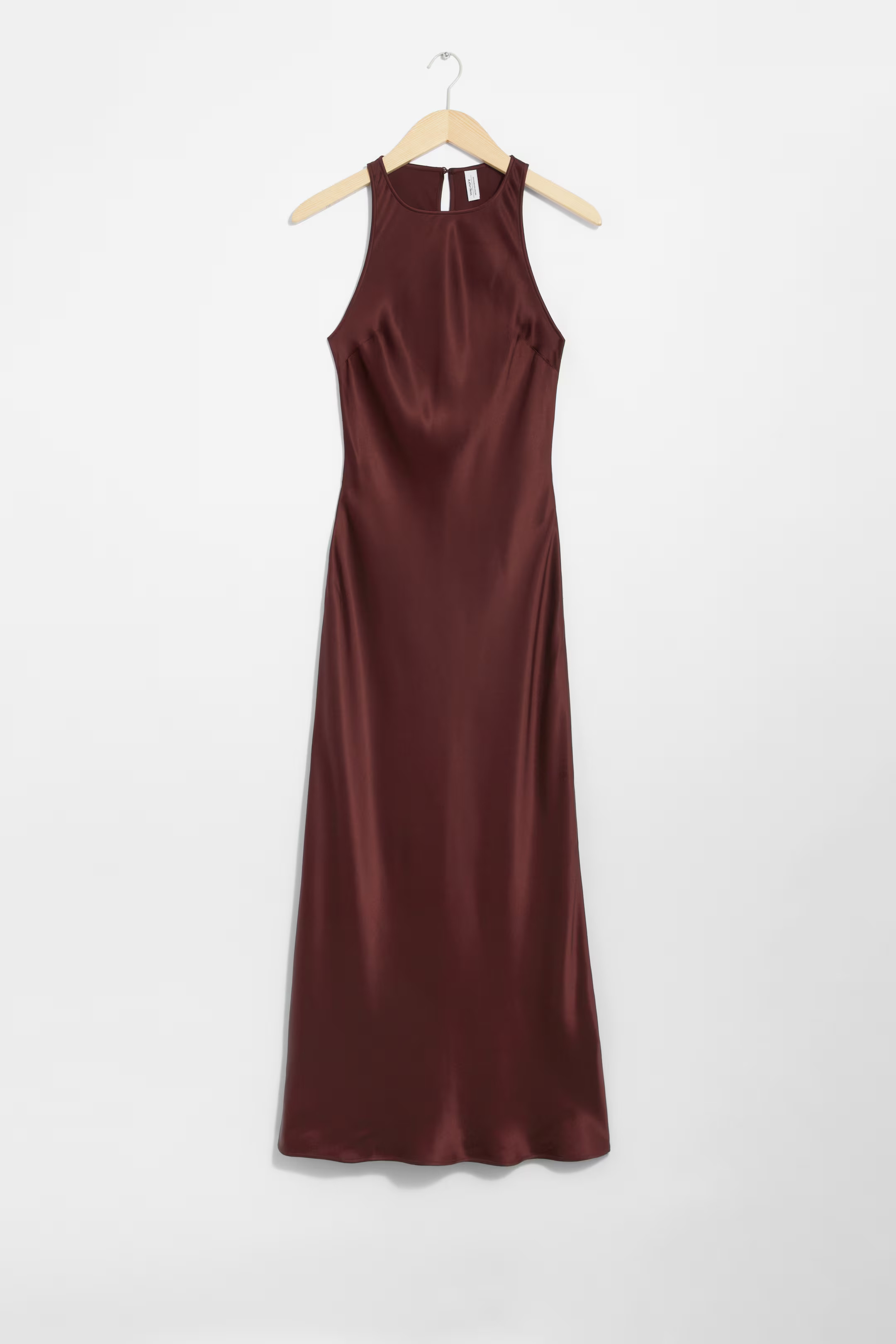 Sleeveless Satin Midi Dress | H&M (UK, MY, IN, SG, PH, TW, HK)
