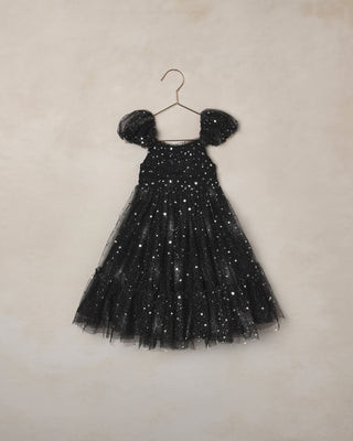 Clara Dress Silver Stars | Rylee + Cru