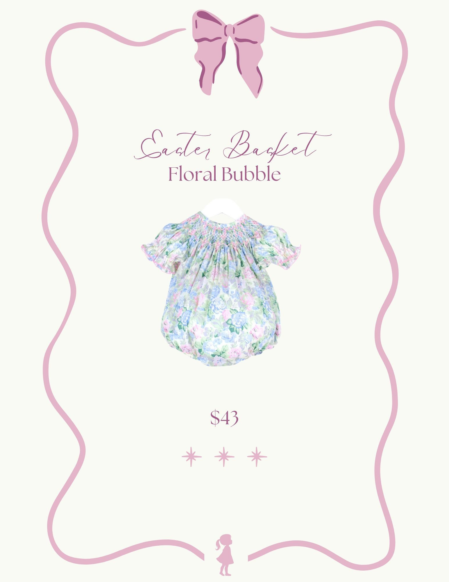 Floral bubble for Easter Sunday! 

#LTKKids #LTKFamily #LTKBaby