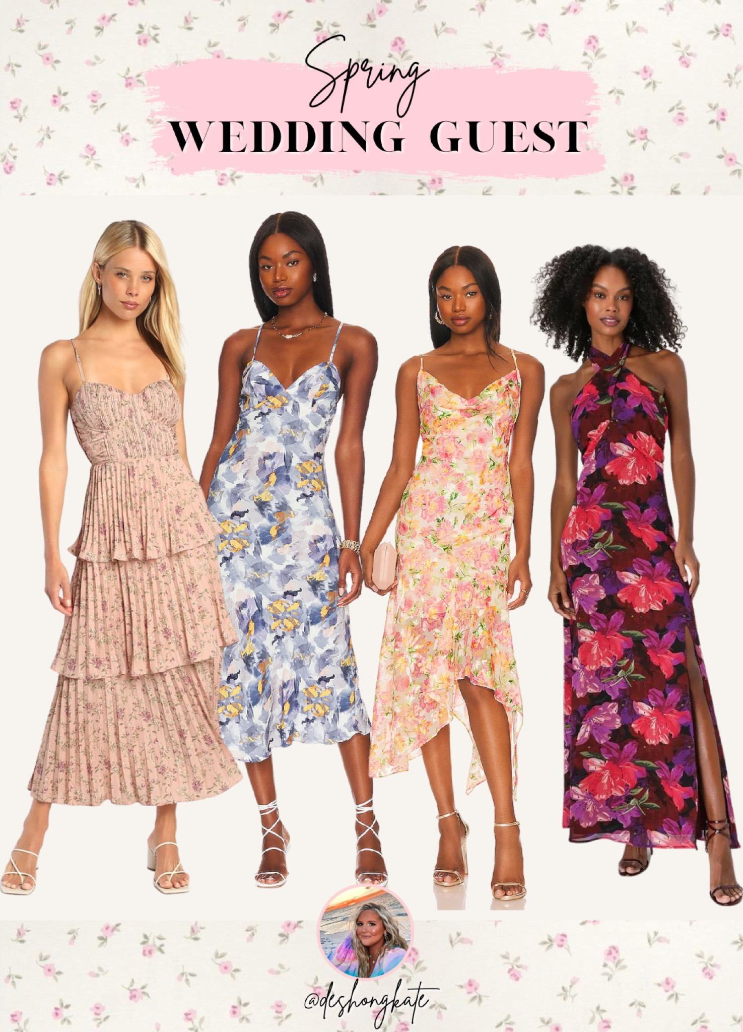 Wedding guest. Spring wedding guest. Floral dress. Maxi dress. Midi dress. Summer wedding. Spring wedding. Guest of the wedding. Outdoor wedding. Amazon. Under $100. Revolve sale. High neck dress. Low back dress. Bright colors. Puff sleeve dress. Wedding styles. 

#LTKunder100 #LTKSeasonal #LTKwedding