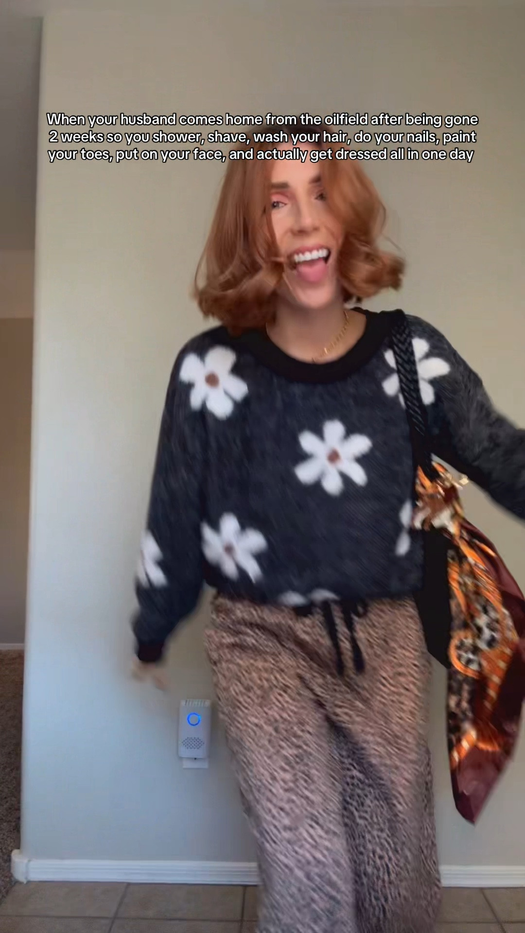 Flower Sweater size L, leopard print pants size M, clog mules TTS!

#LTKootd #LTKmomlife #LTKdayinmylife