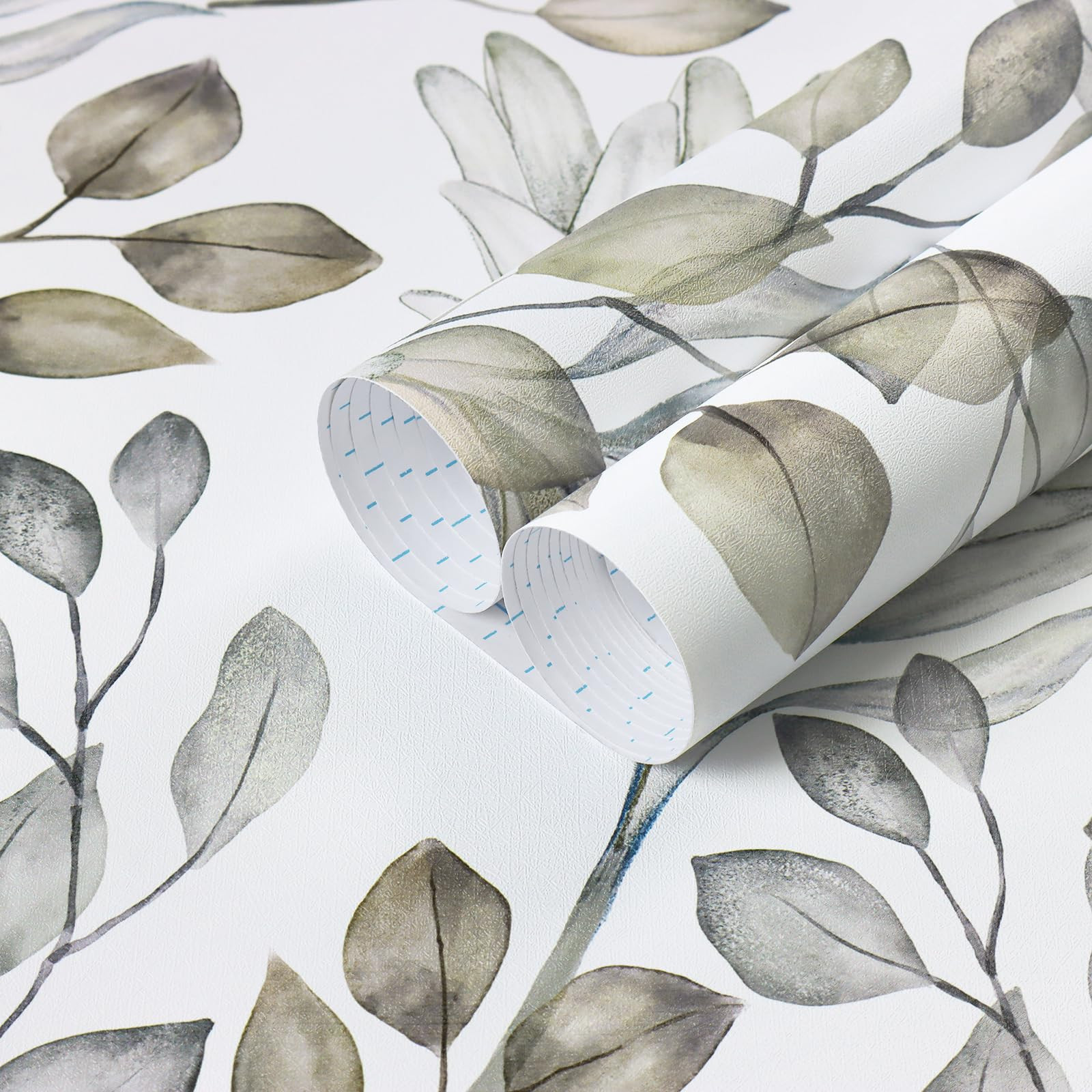 CiCiwind Floral Peel and Stick Wallpaper Boho Contact Paper Floral Leaf Self Adhesive Removable B... | Amazon (US)