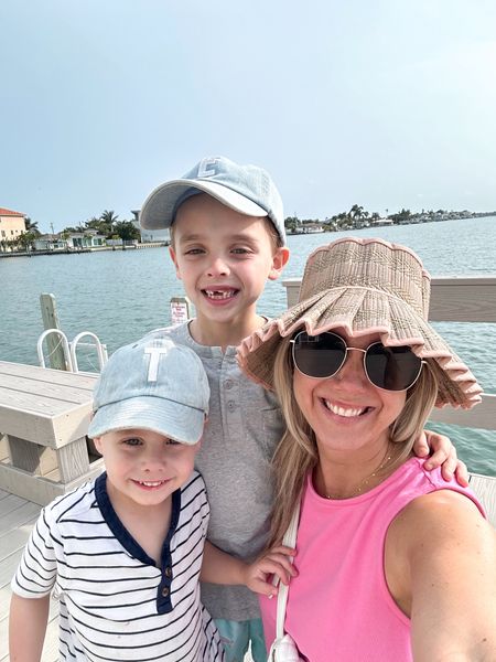 Florida Vacation
kids baseball hats | Lorna Murray hat | sunglasses | pink tank 

#LTKfamily #LTKsalealert #LTKkids
