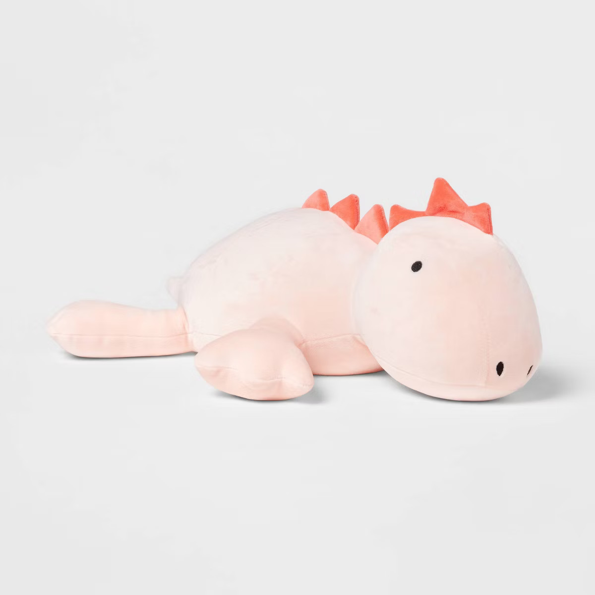Dinosaur Weighted Plush Kids' Throw Pillow Pink - Pillowfort™ | Target