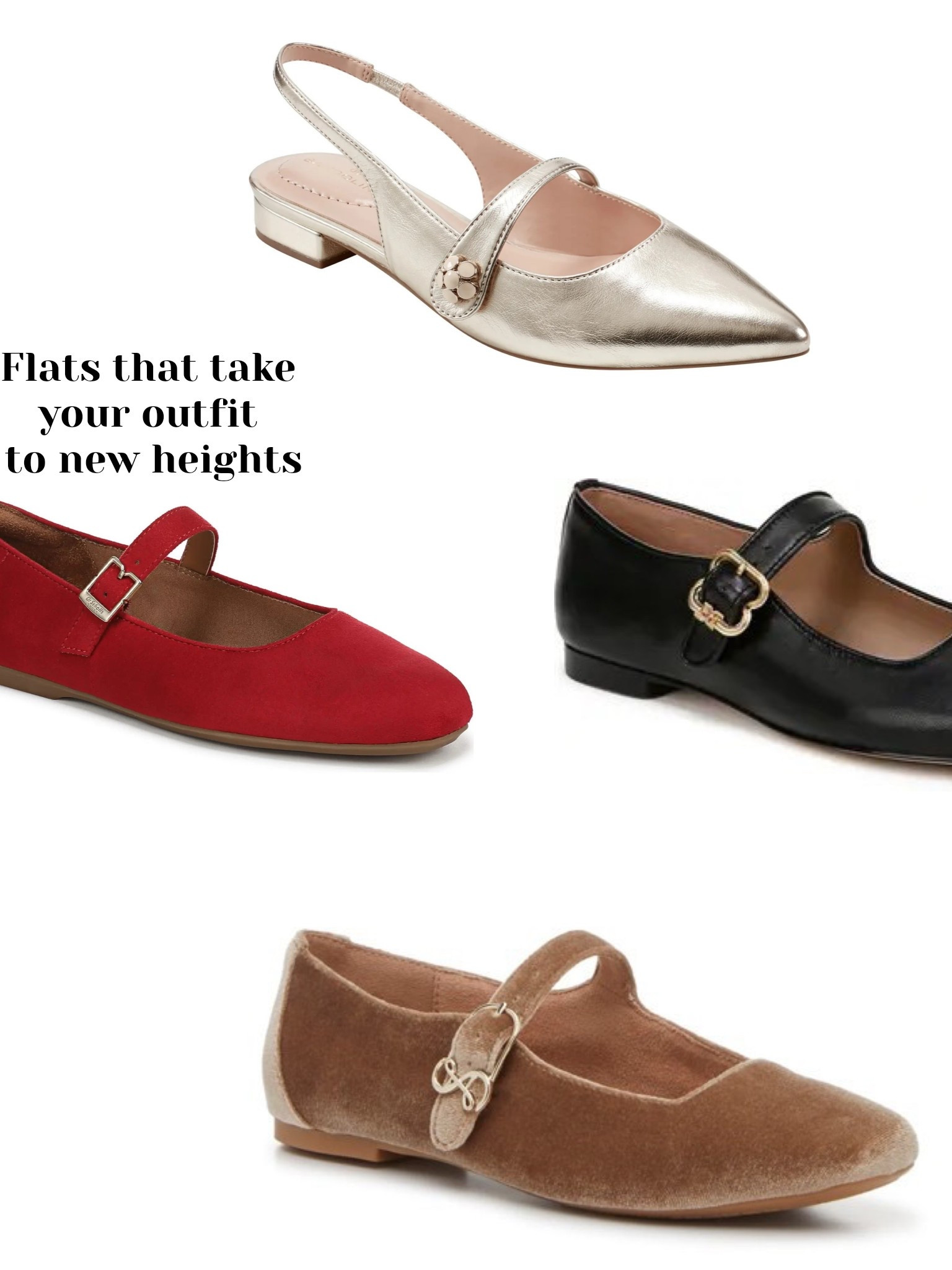 These dazzling flats easily elevate your look and your mood. Flat to low heels these shoes are sure to please and are so comfy!

Get them before your size is sold out!!

#flats #shoeflat #holidayshoes #womensflats #womensshoes

#LTKHoliday #LTKootd #LTKCyberWeek