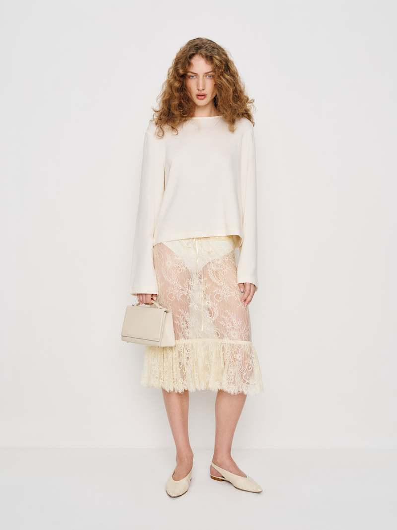 Jupe taille basse Delcy | Reformation (Global)