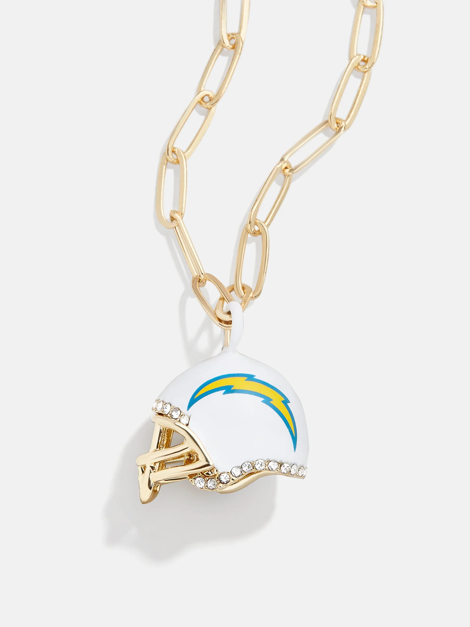 NFL Helmet Charm Necklace - Los Angeles Chargers | BaubleBar (US)