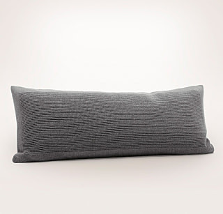 Ribbed Knit Decorative Pillow Cover (Lumbar) | Boll & Branch