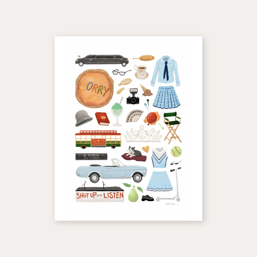 PRINCESS DIARIES Things Art Print | Etsy (US)