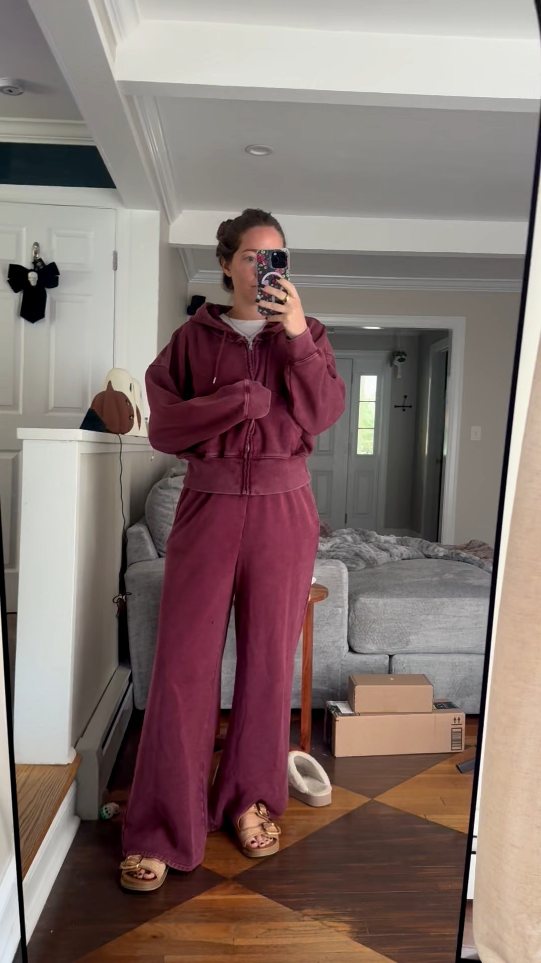 This set is SO good!! Love the color, the quality & the fit! 

I’m wearing size M in both!! 
Color: Tuscan red wash

30% off with code GREAT

#LTKStyleTip #LTKFindsUnder100 #LTKFindsUnder50