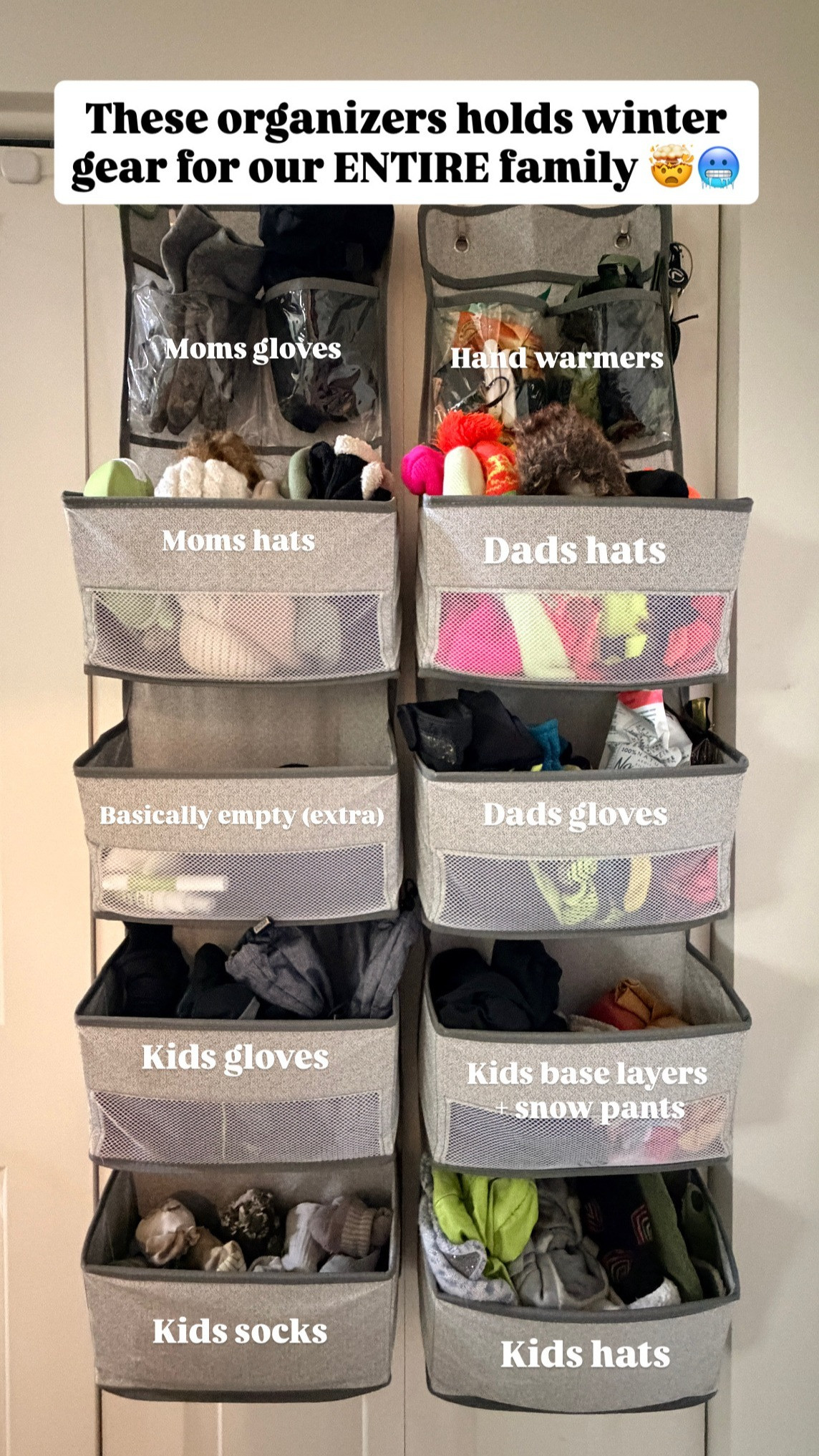 These are the BEST way to organize all the winter gear! 

 #LTKmomlife #LTKHome #LTKKids
