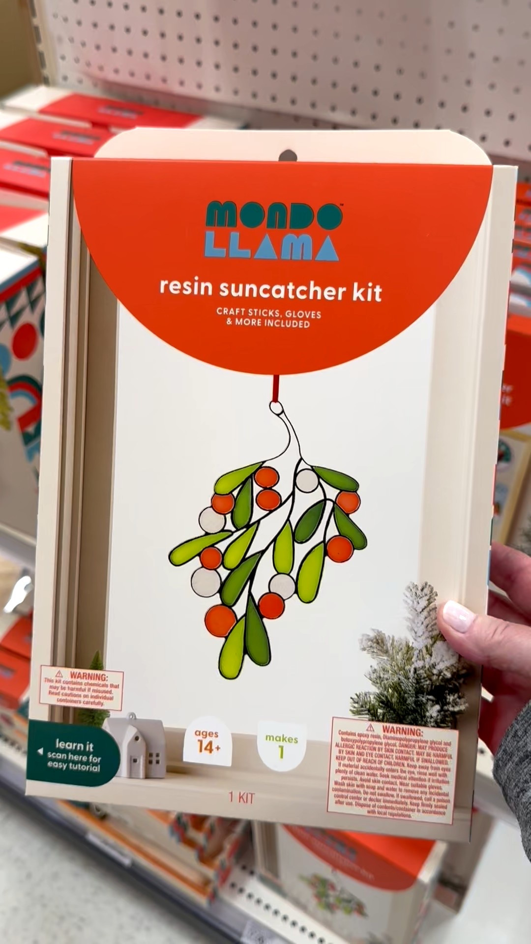 If you have guests coming into town for the holidays and you’re wondering how will you entertain them the whole time…then how about starting a kit art project?

There are so many fun options…things you may not have considered. Plus it’s a great opportunity to do something new with your guests all in the comfort of your home. Staying at home all comfy-cozy sounds like a good idea to me!

This mistletoe suncatcher kit allows you to learn how to work with resin to create a stained glass-ish piece of art. As a mosaic artist I’m loving this kit as well as the mosaic tray kit. Creating a project from a kit is a great way to introduce you to an art form. For mosaic tips, tutorials + inspiration please visit my YouTube channel: YouTube.com/julieweilbacher. Follow @julieweilbacher on Instagram for all things mosaic art.

#lastminutegifts #stainedglasskit #resinkit #craftkit #target #mosaic #tilecrafts #artkit #diyresinkit #kidscrafts #resinsuncatcherkit #diyhomedecor #adultcrafts #christmascrafts #diychristmas

#LTKFindsUnder50 #LTKHoliday #LTKGiftGuide