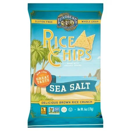 Lundberg Family Farms? Sea Salt Rice Chips 6 oz. Bag | Walmart (US)