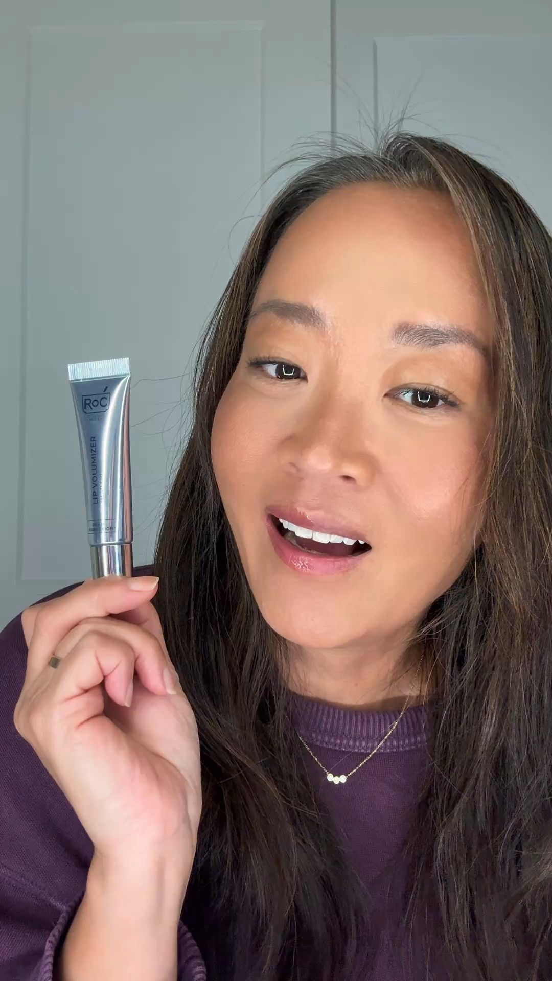 #ad | Putting the NEW @rocskincare Lip Volumizer to a real test 👇
This formula is packed with 25% filling ingredients, including Hyaluronic Acid Filling Spheres for immediate fullness + 48 hours of hydration, and RoC’s Pro-Collagen Peptide to smooth and define lip contours over time.

It’s non-invasive, dermatologist tested, fragrance-free, and non-sticky — and you can see the difference in minutes.

Find it now at @Target.

#LTKOver40 #LTKBeauty #LTKFindsUnder50
