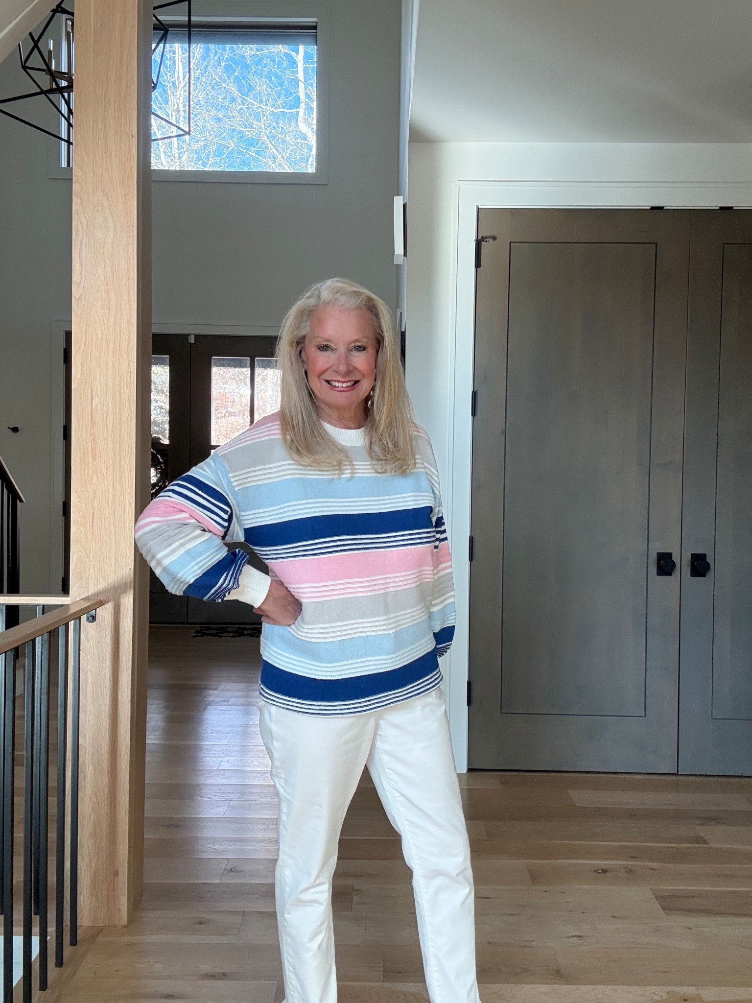 Soft layers, relaxed hosting, and a home meant to be lived in.
This is my Super Bowl uniform .

#LTKootd #LTKOver40 #LTKMidsize