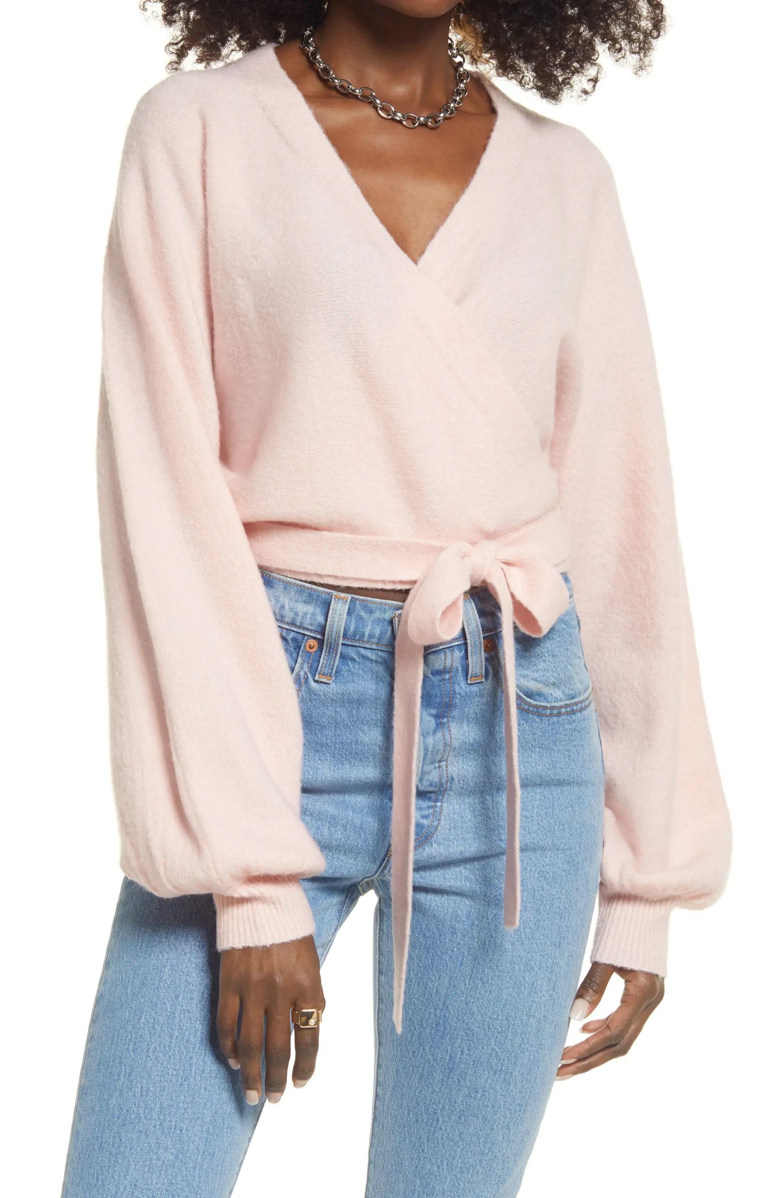 Wrap Front Sweater | Nordstrom