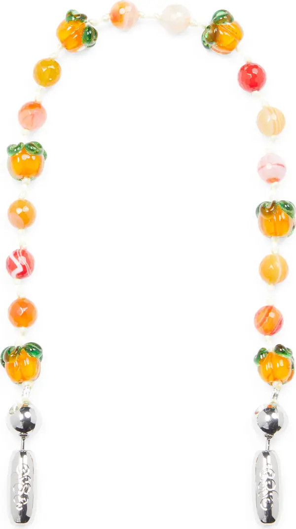 Persimmon Beaded Wrist Strap | Nordstrom