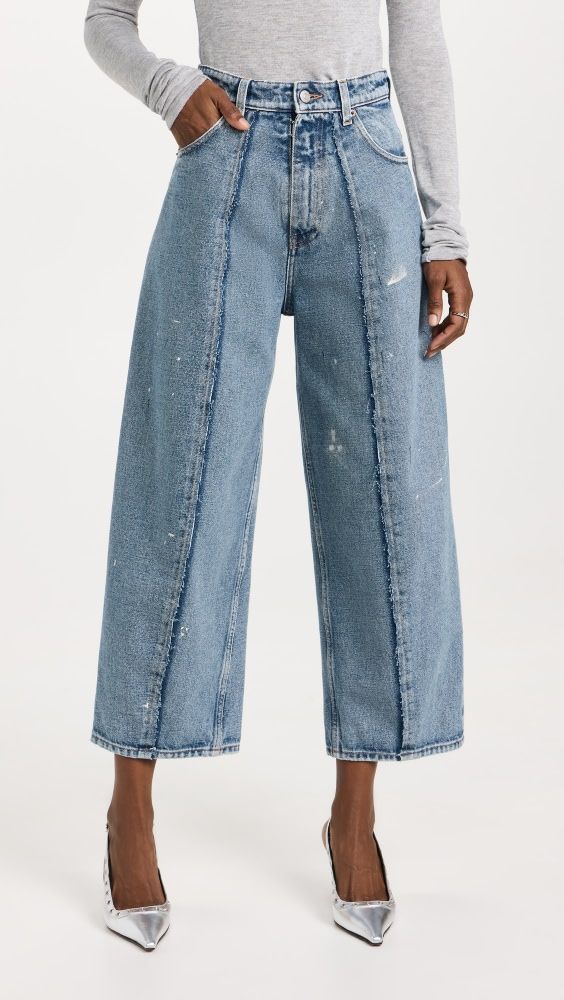 MM6 Maison Margiela 5 Pocket Cropped Denim Jeans | Shopbop | Shopbop