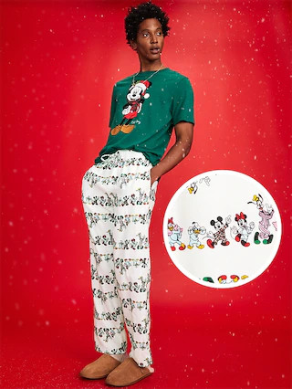 Old Navy x Disney Printed Flannel Pajama Pants for Men | Old Navy (US)