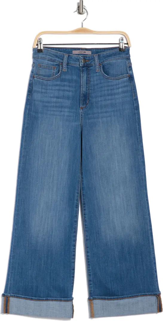 Joe's High Waist Cuffed Ankle Wide Leg Jeans | Nordstromrack | Nordstrom Rack