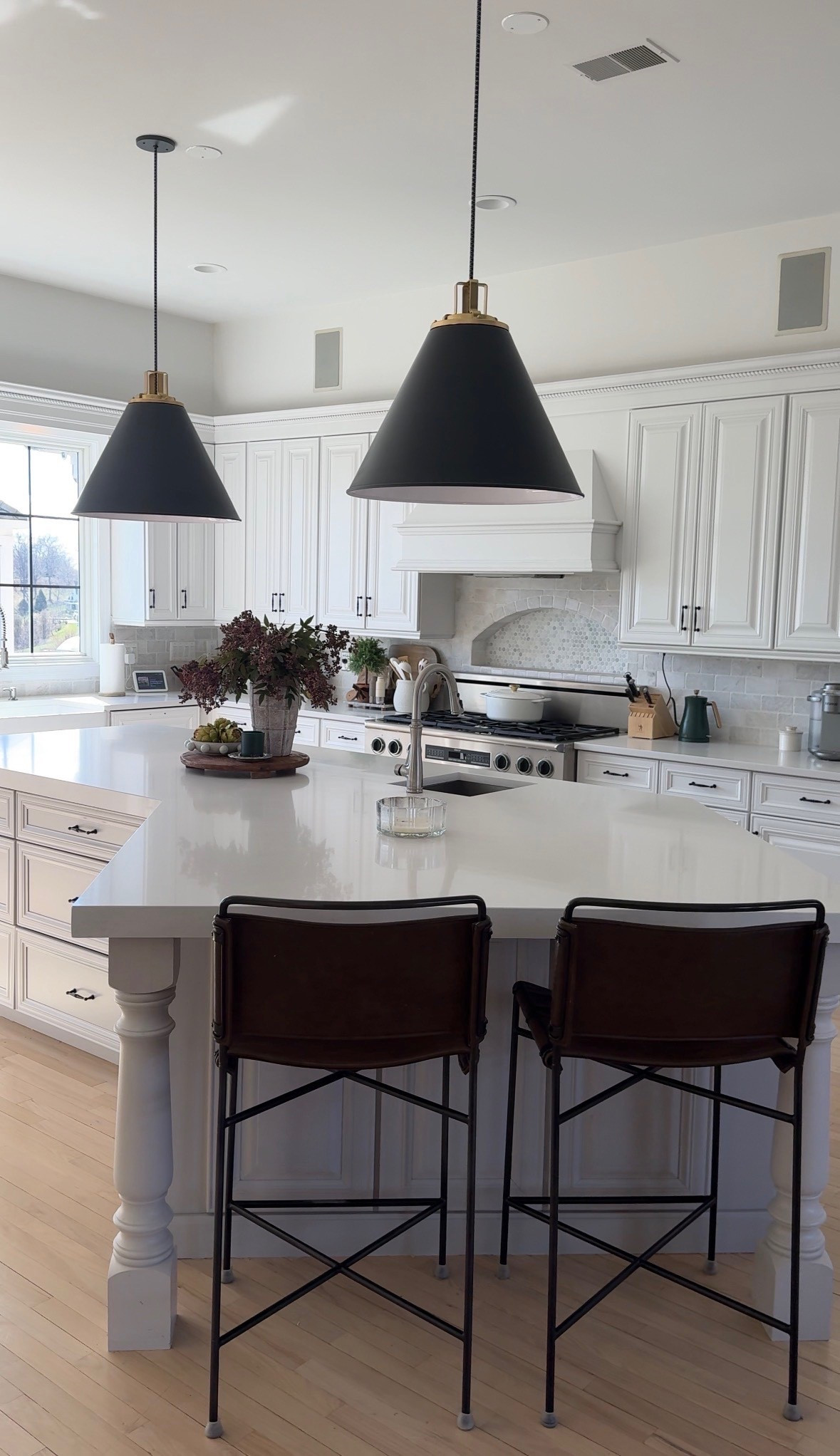 Spring views from the kitchen 🤍 white kitchens never go out of style!

#LTKSeasonal #LTKHome