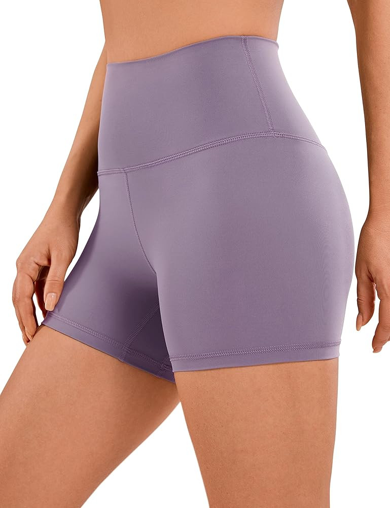 CRZ YOGA Women's Naked Feeling Biker Shorts - 3'' / 4'' / 6'' / 8'' / 10'' High Waisted Yoga Work... | Amazon (US)