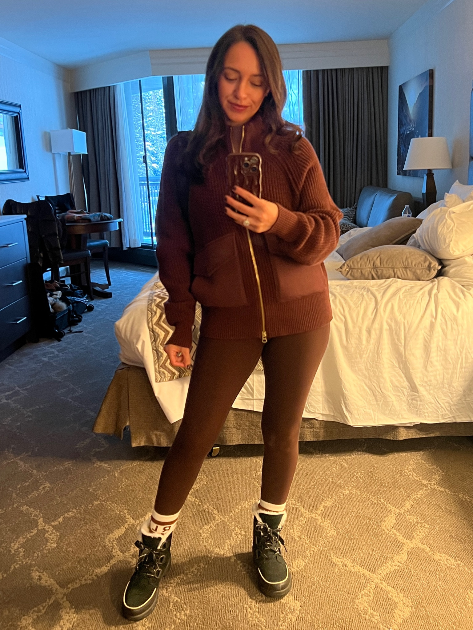 Winter ski trip outfit idea 

#LTKTravel #LTKootd #LTKActive