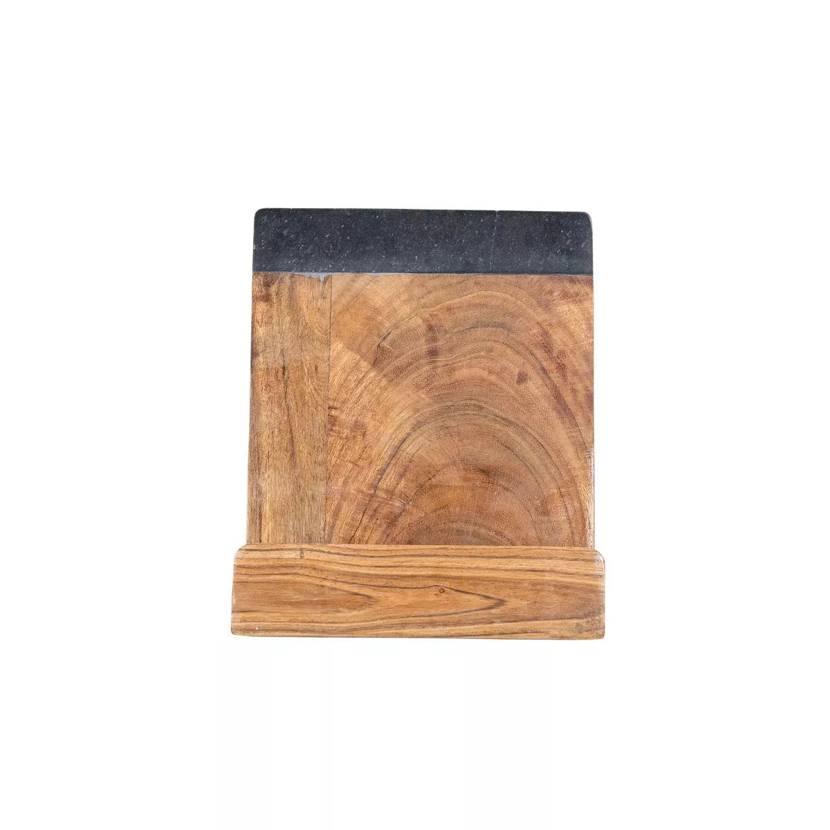 Cook Book Holder Acacia Wood, Marble & Metal by Foreside Home & Garden | Target