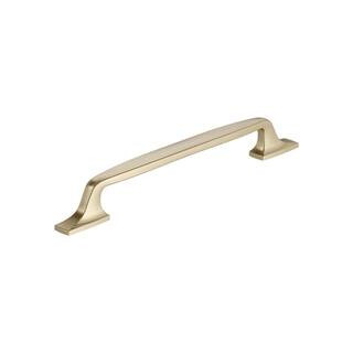 Highland Ridge 7-9/16 inch (192mm) Center-to-Center Golden Champagne Arch Cabinet Pull | The Home Depot