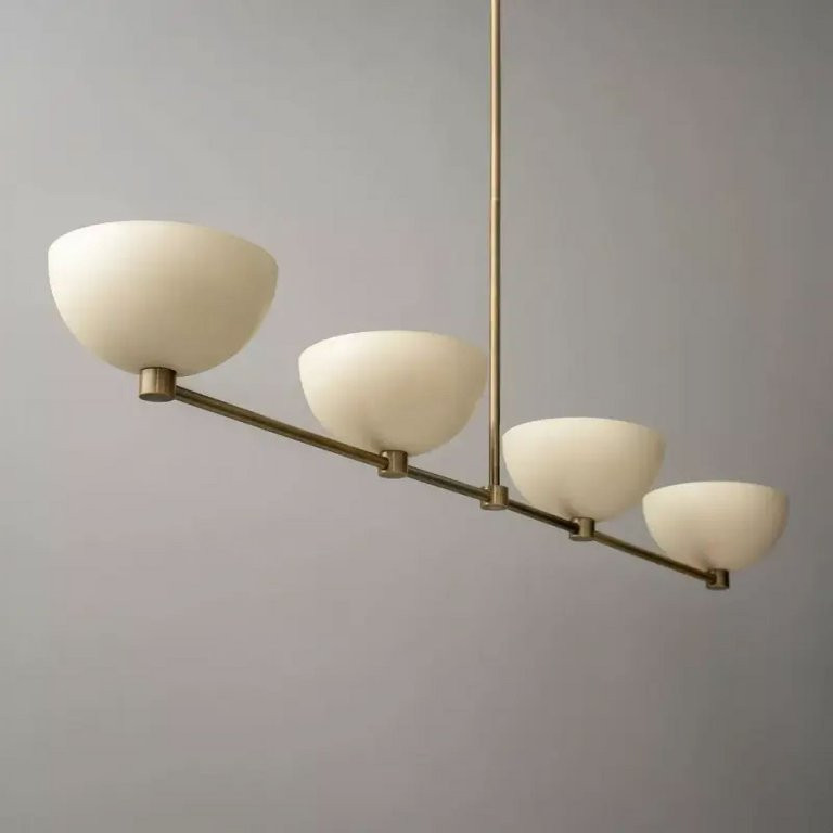 Ceiling Chandelier Light-Linear 4Dome Ceiling Lamp Light Fixture by LD | Walmart (US)