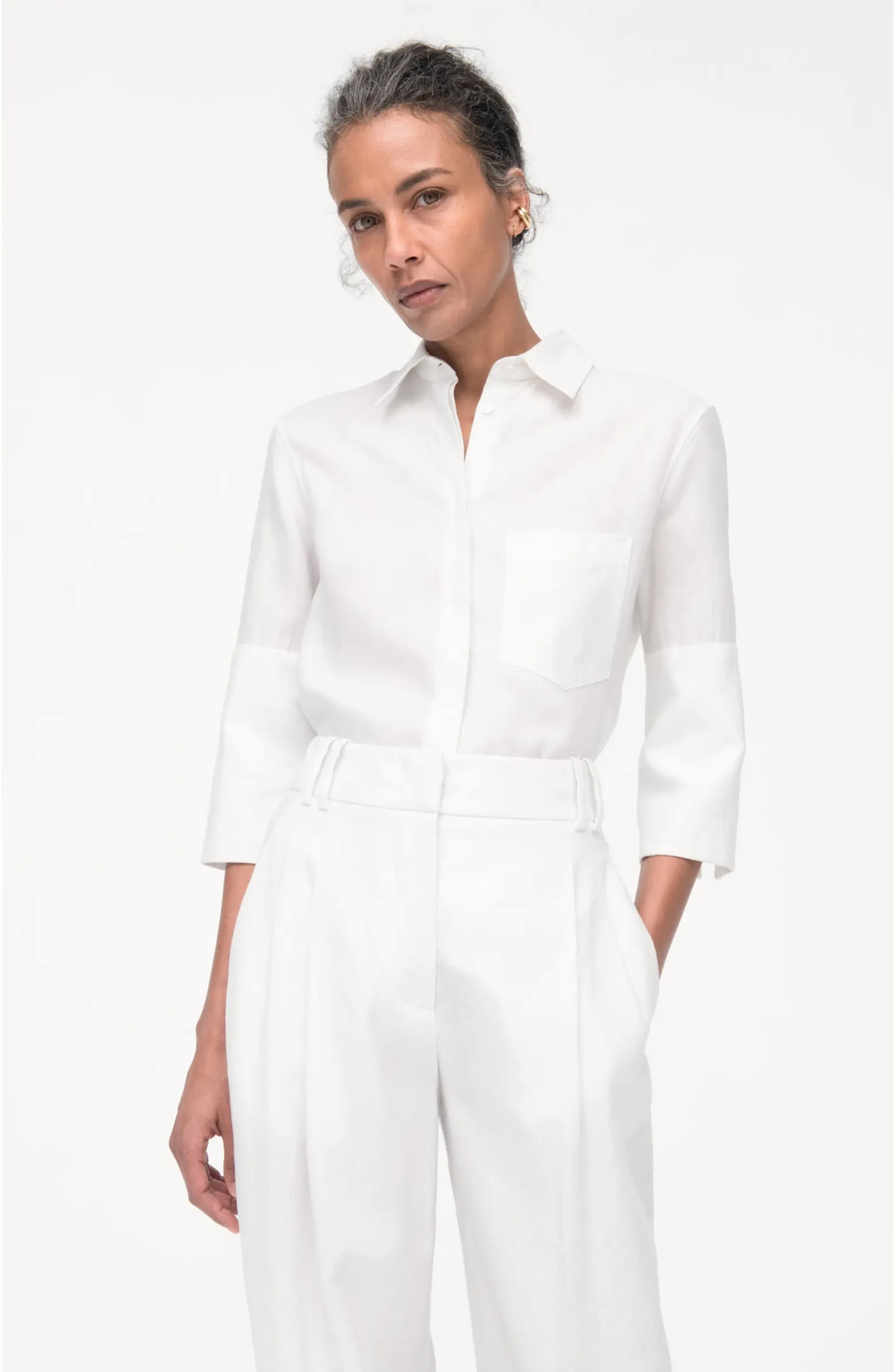 Another Tomorrow French Cuff Blouse | Nordstrom | Nordstrom