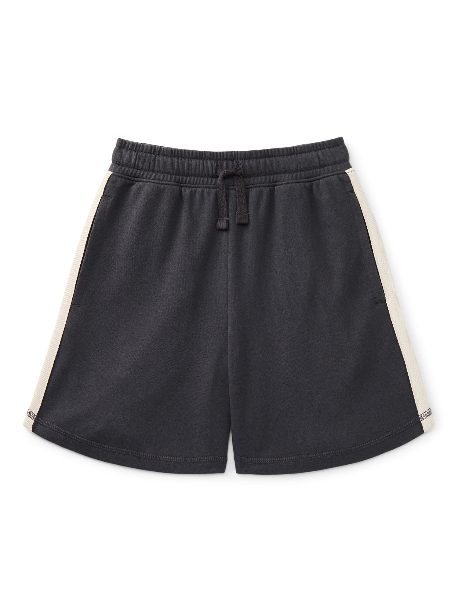 Wonder Nation Little Boys Taped Knit Shorts, Sizes 4-10 - Walmart.com | Walmart (US)