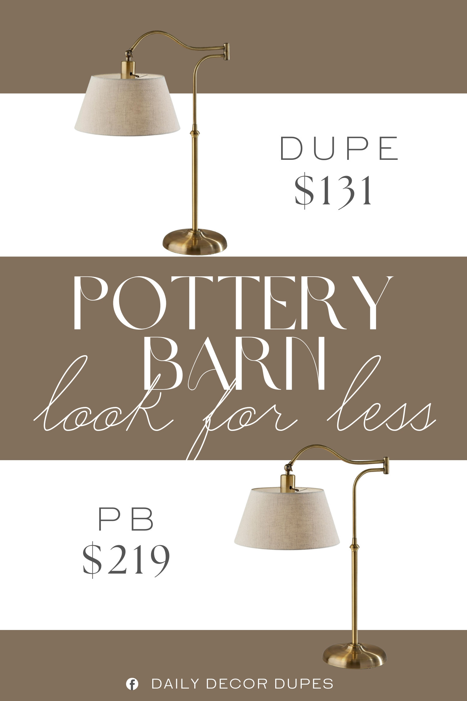 Inspired by Pottery Barn Metal Table Lamp. Metal Table Lamp. Antique Brass Lamp. Brass Table Lamp. Adjustable Table Lamp. Swing Arm Table Lamp. Adjustable Arm Lamp. Modern Classic Lamp. Decorative Table Lamp. Accent Table Lamp. 

Home more affordable option find copy cat similar look for less budget friendly affordable cheap cheaper beautiful pretty. Clearance sale coupon code discount code promo code luxury lookalike look a like Inspo inspiration inspired by idea ideas Love like these? I share multiple every day in my FB group.
#potterybarninspired #tablelamp #brasstablelamp #antiquebrass #homelighting #bedsidelamp #readinglamp #desklamp #accentlighting  

 #LTKHome
