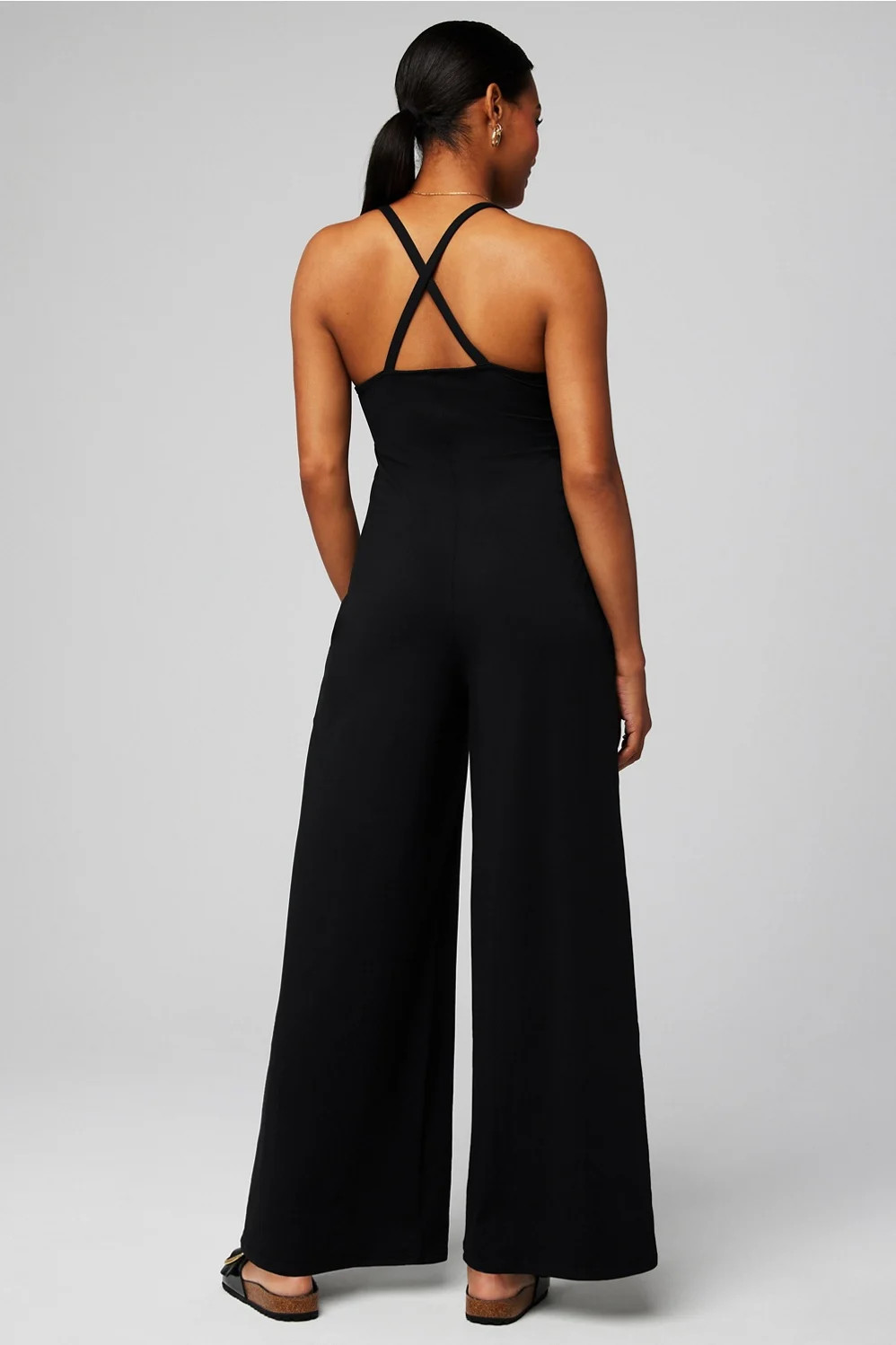 Cloud Jersey Wide Leg Onesie | Fabletics