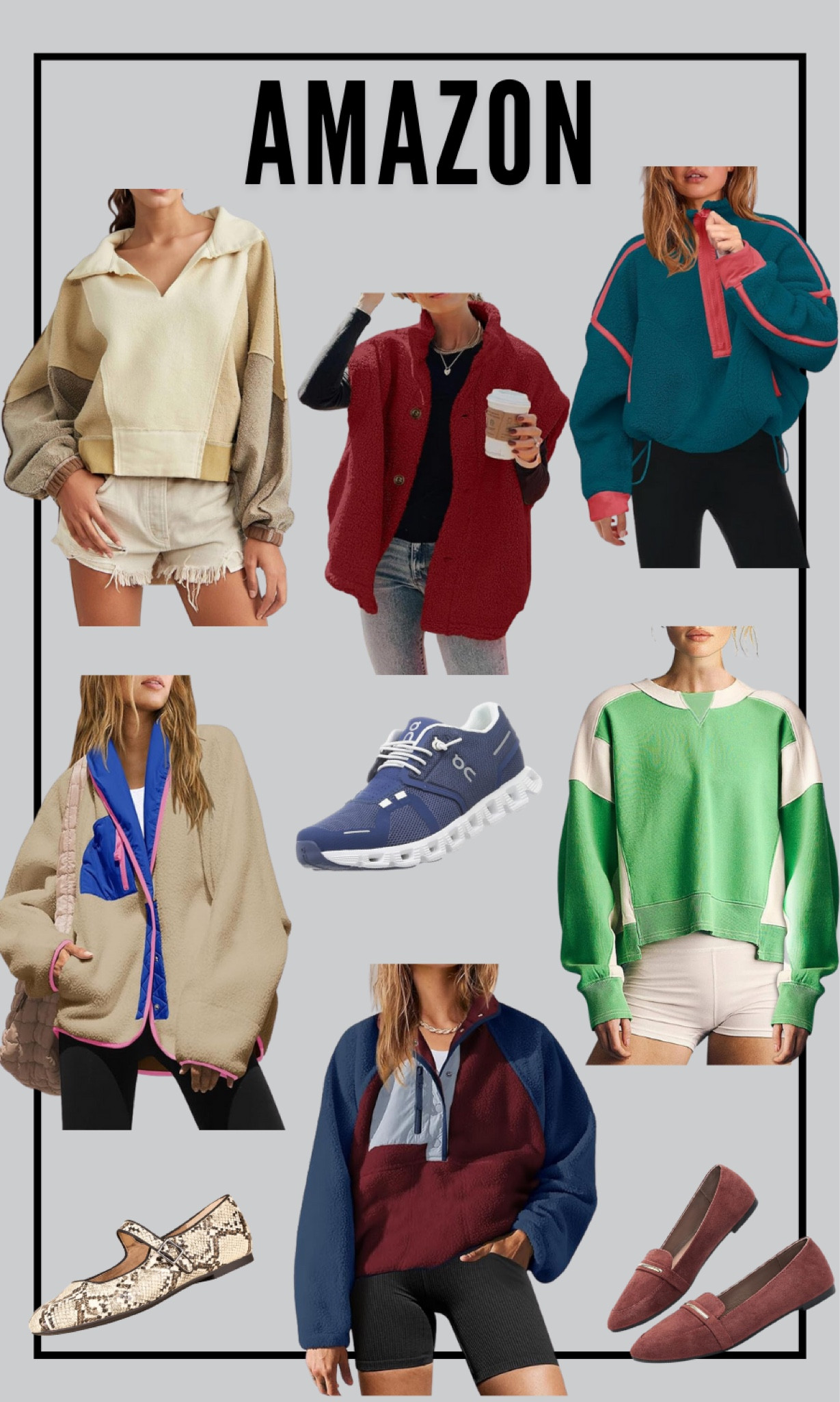 Sweater, sweatshirt, fleece vest, sneakers, marry Jane ballet flat  

#LTKStyleTip #LTKFindsUnder50 #LTKSeasonal