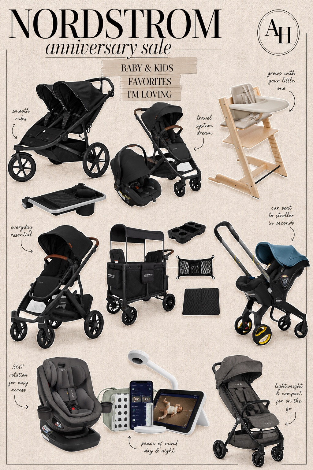 The best of the best baby gear part of the nsale this year 

We have owned or owned almost every single one of these and loved them!

#LTKSaleAlert #LTKBaby #LTKmomlife