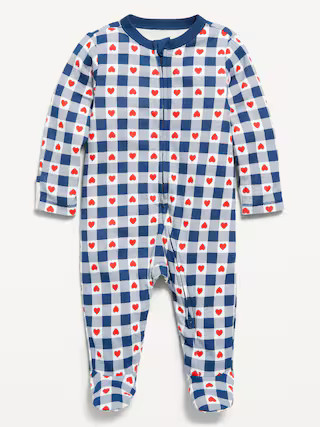 2-Way-Zip Sleep & Play Footed One-Piece for Baby | Old Navy (US)