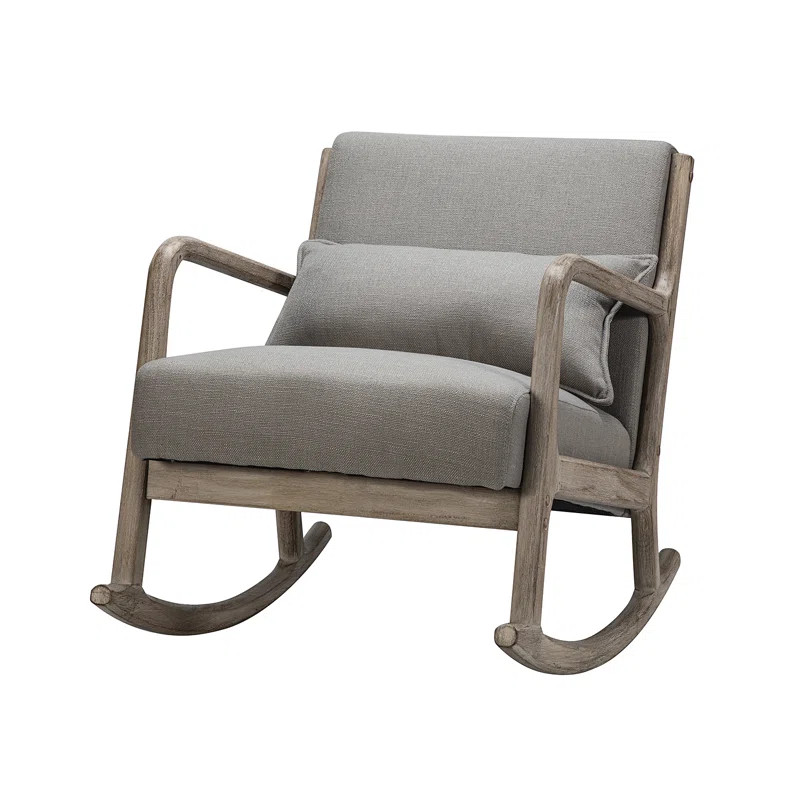 Kerston Rocking Chair With A Lumbar Pillow | Wayfair North America