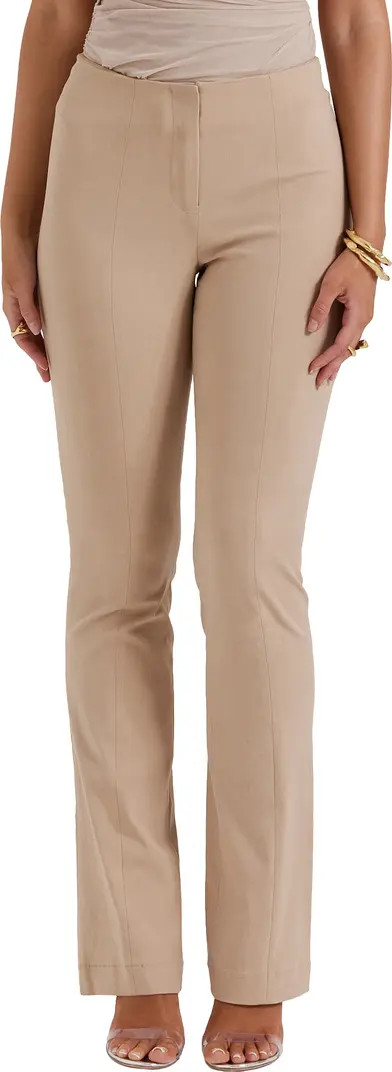HOUSE OF CB Cai Slim Fit Straight Leg Pants | Nordstrom | Nordstrom