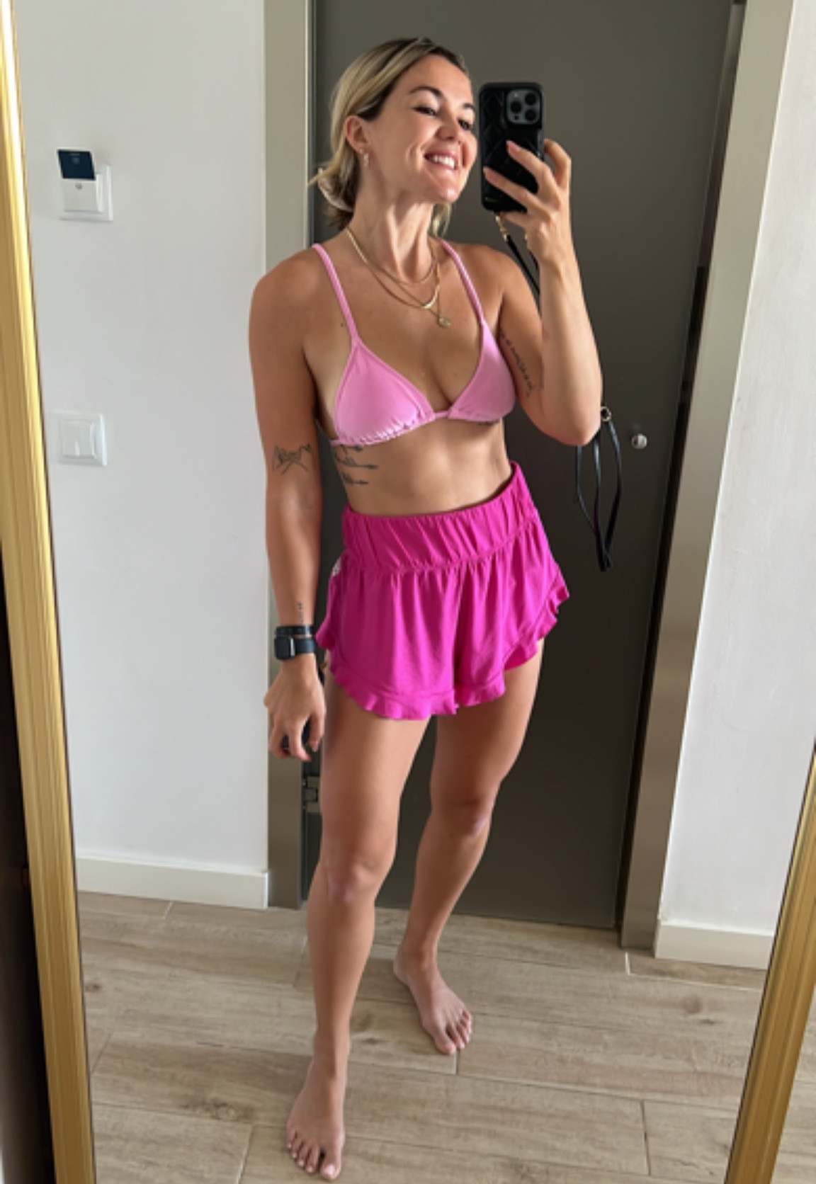 The most flattering ruffly shorts 

#LTKfit #LTKunder100 #LTKstyletip