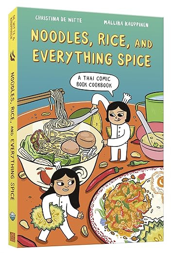 Noodles, Rice, and Everything Spice: A Thai Comic Book Cookbook | Amazon (US)