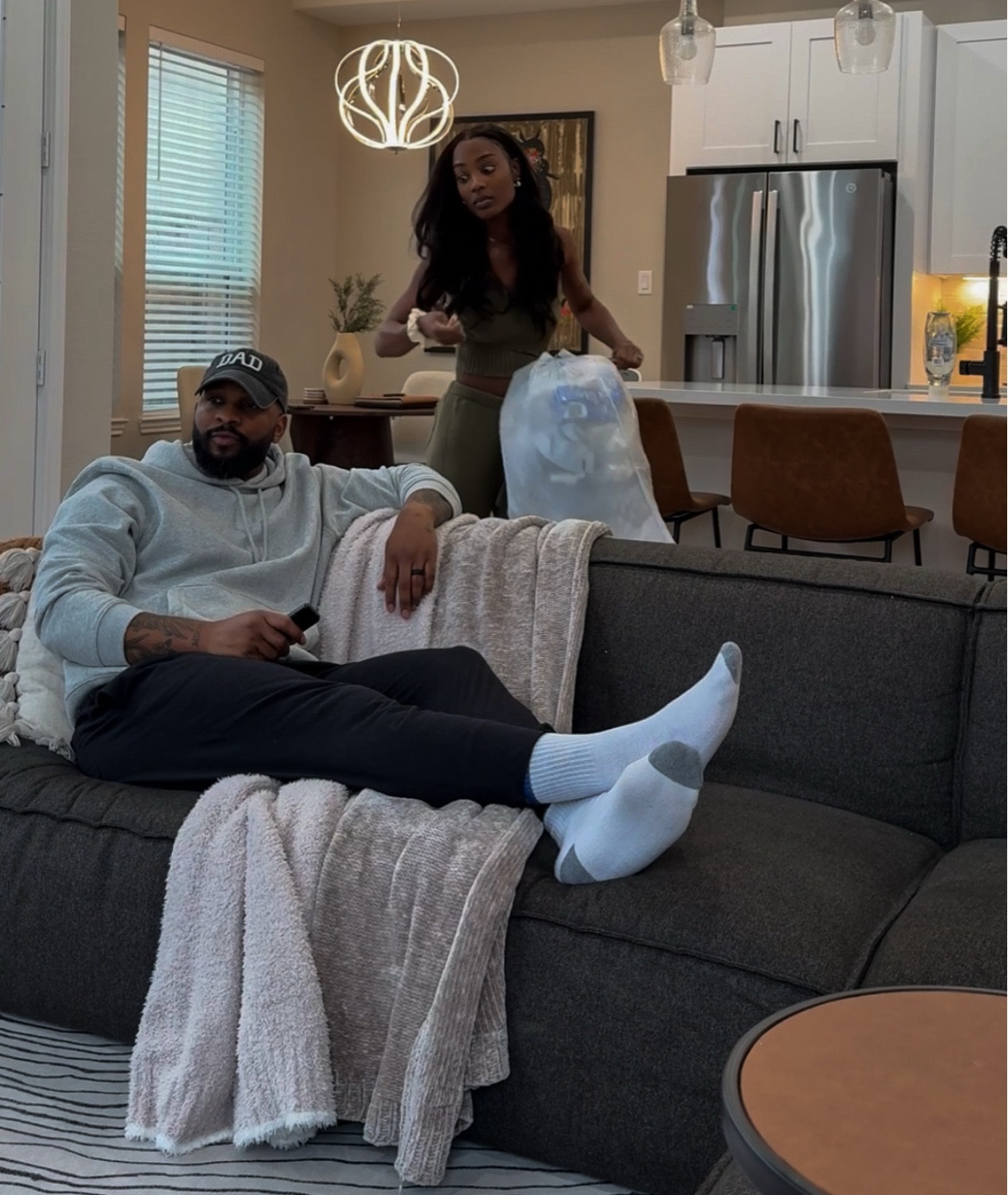 It’s a good thing this couch is comfy 😒🤭

#LTKHome