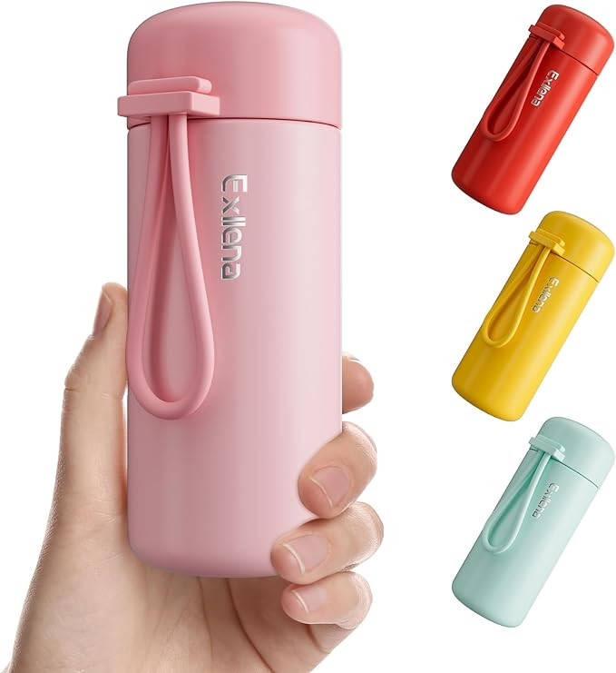 Mini Water Bottle 5oz, Small Insulated Water Bottle for Hot&Cold Drinks, Water Bottle Purse with ... | Amazon (US)