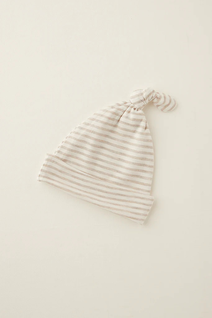 KNOTTED HAT - Driftwood Stripe | Solly Baby