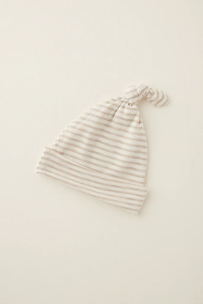 KNOTTED HAT - Driftwood Stripe | Solly Baby