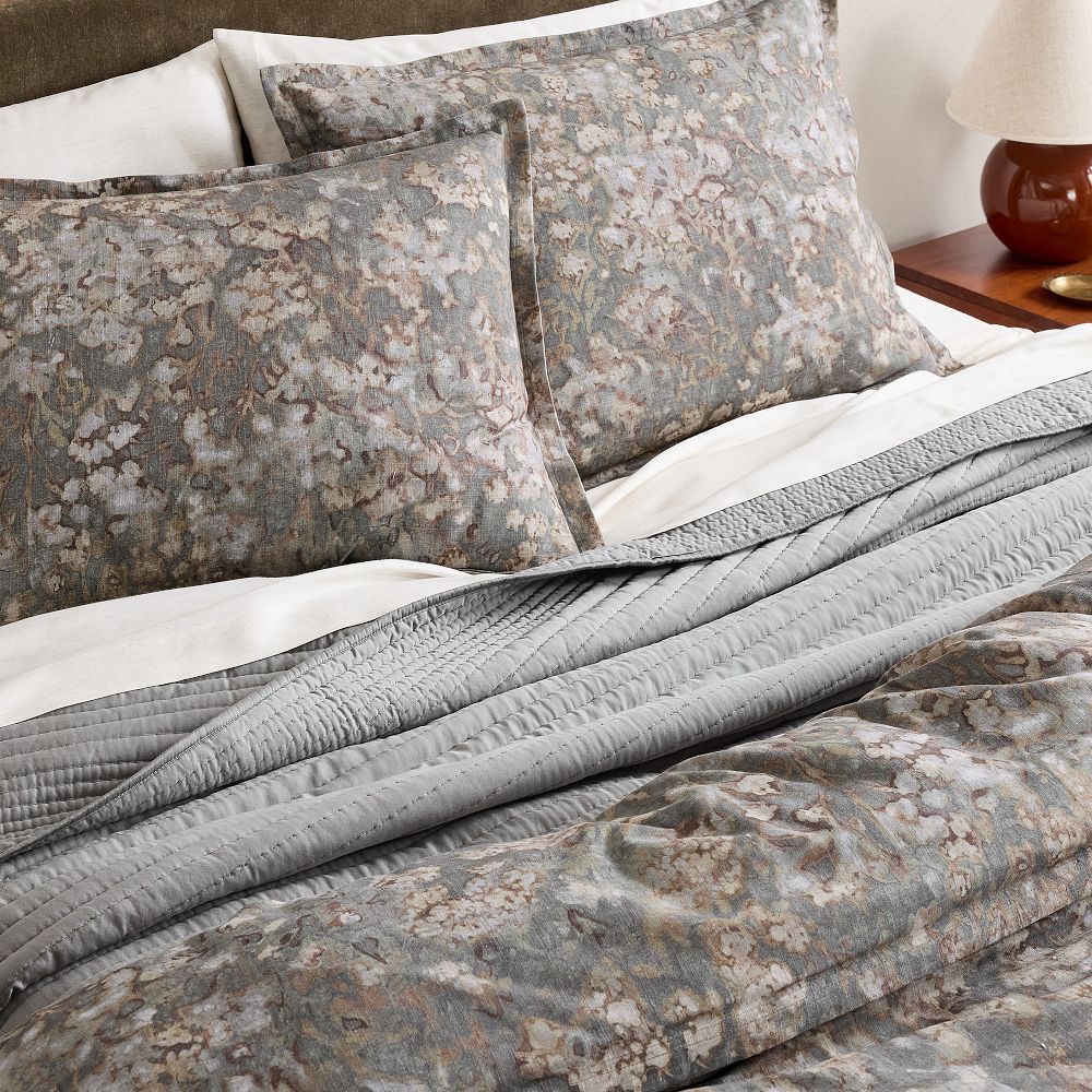 Abstract Hydrangea Duvet Cover & Shams | West Elm (US)