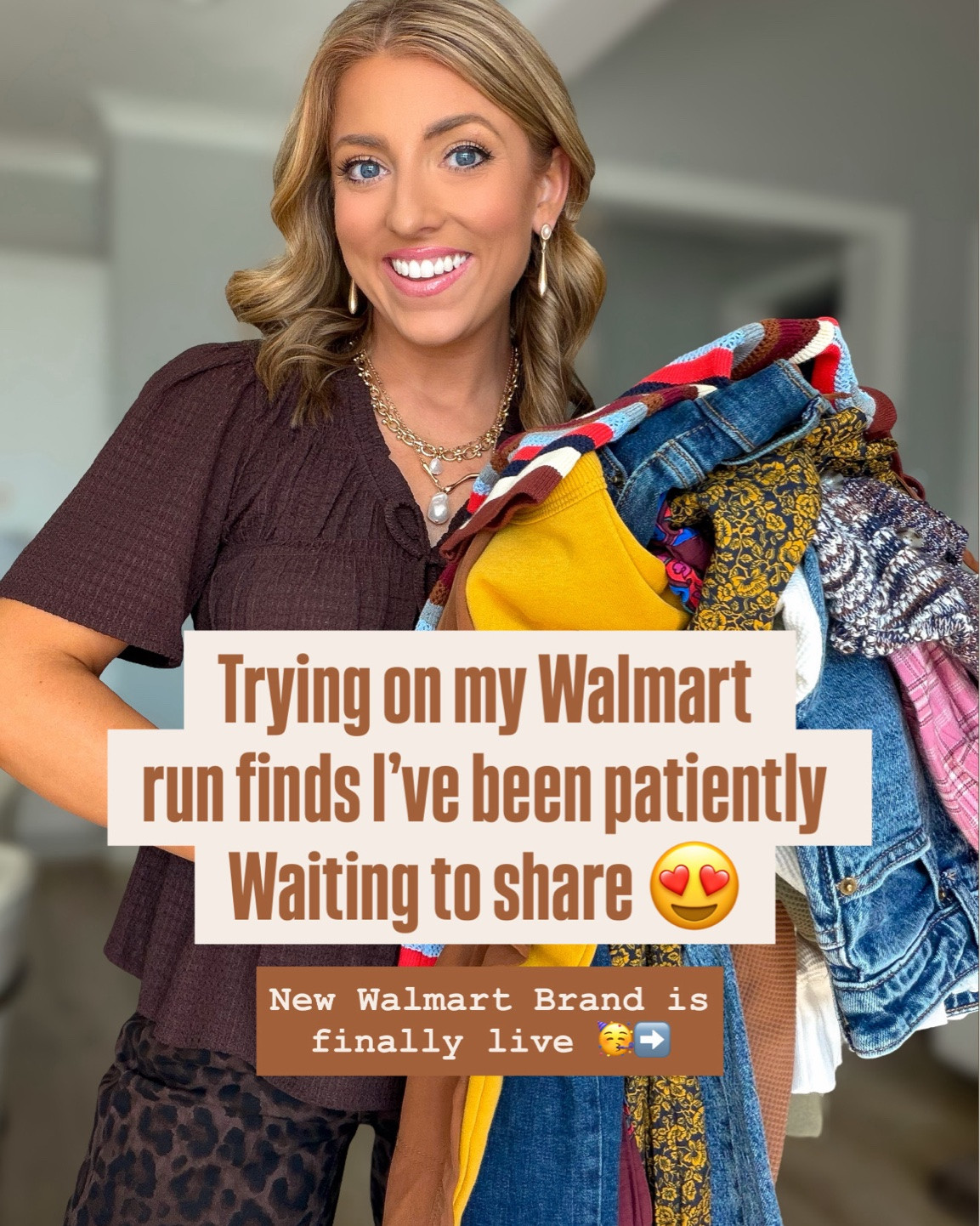 Walmart did it AGAIN 😍🙌 A brand new Walmart fashion line is finally LIVE, and I’ve been patiently waiting to share these finds with you! I grabbed a cart full during my Walmart run, and after trying everything on… there are SO many good pieces. 👏🏼

Think easy elevated basics, fun prints, gorgeous fall colors, flattering denim, dresses, matching separates and pieces that look way more expensive than their Walmart price tags. 🤎🍂 I’m especially loving the waffle knit tops, cuffed jeans, rich chocolate + mustard tones and all of these prints!

These are the kind of affordable Walmart fashion finds that make putting together cute everyday outfits SO easy — perfect for work, school drop-off, weekends, dinner and everything in between. And since this collection just launched, I have a feeling some of the best pieces won’t stay in stock for long! 👀

Which look is your favorite?! 😍

#WalmartFashion #WalmartFinds #WalmartNewArrivals #WalmartStyle #WalmartFashionFinds #AffordableFashion #AffordableStyle #FallFashion #FallOutfits #FallStyle #WalmartHaul #FashionHaul #TryOnHaul #OutfitIdeas #EverydayStyle #MomStyle #BudgetFashion #NewArrivals

#LTKootd #LTKPetite