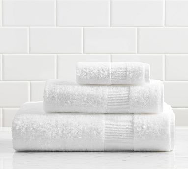 Resort Organic Cotton Bath Towel | Pottery Barn (US)